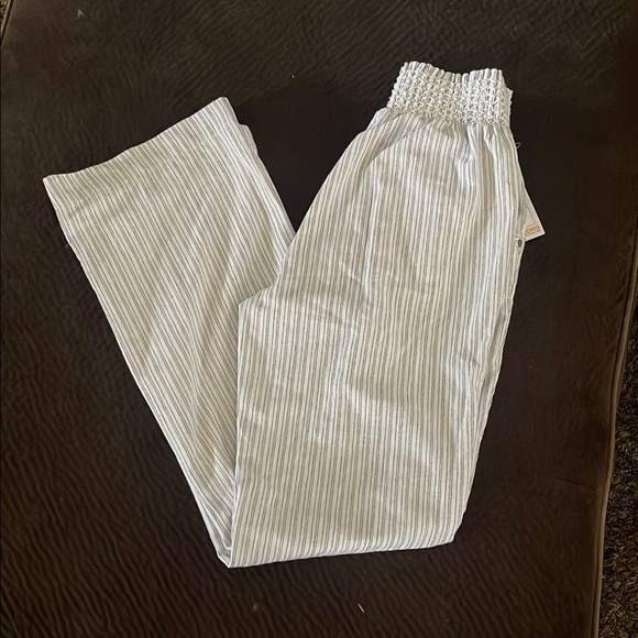 Striped Drawstring Pants - Picture 3 of 3